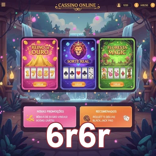 Ilustração de Acesse o aplicativo cassino da 6r6r com facilidade e segurança