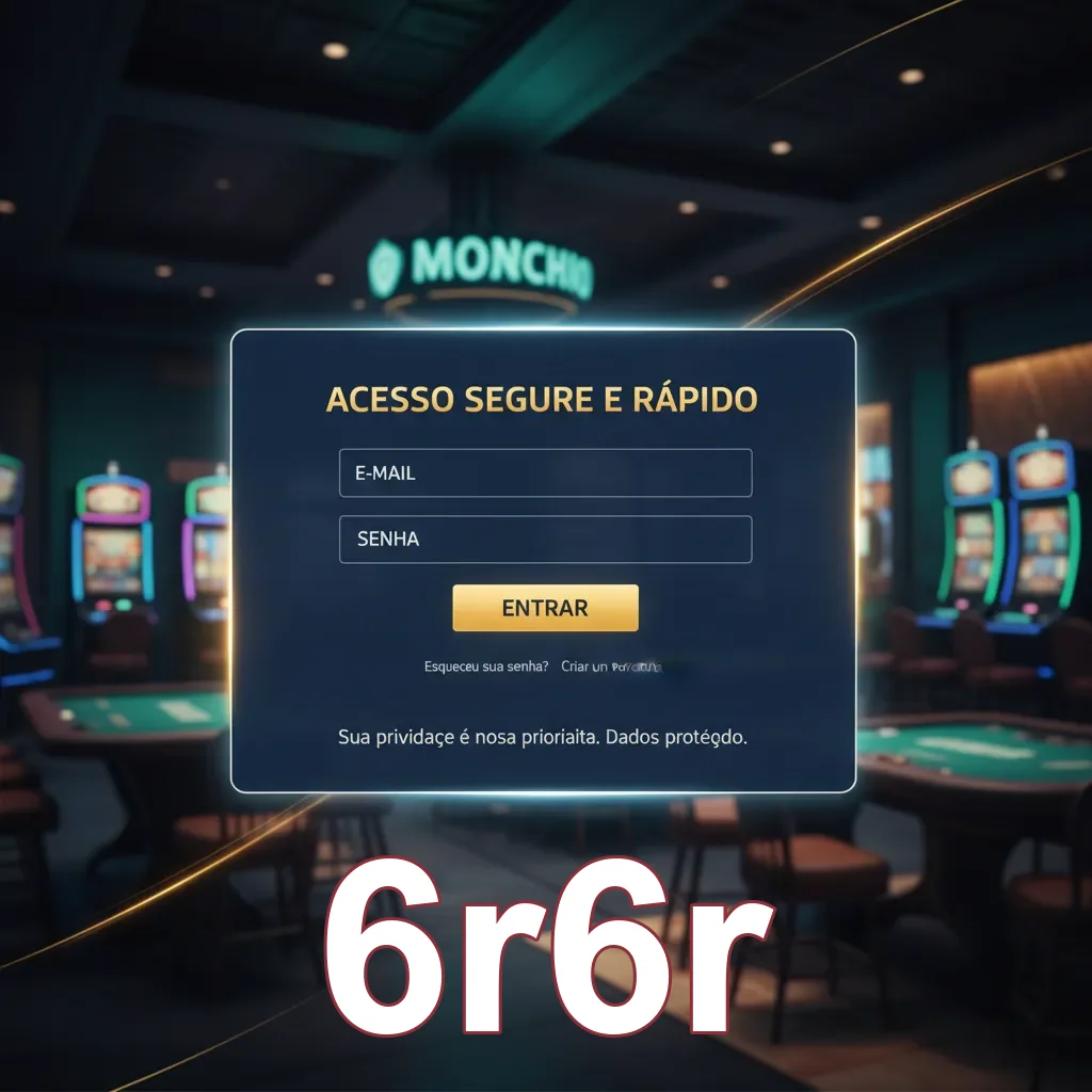 Ilustração de Acesse o aplicativo cassino da 6r6r com facilidade e segurança