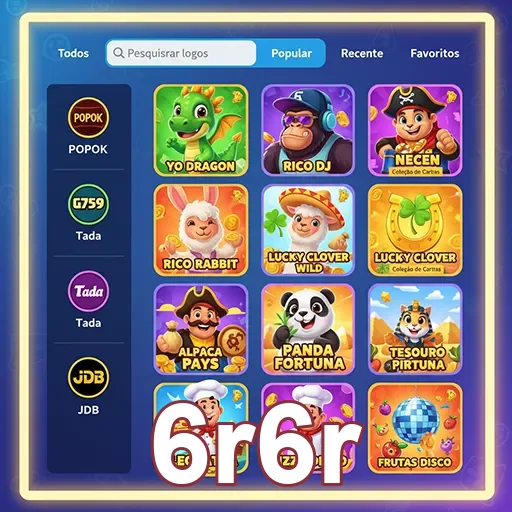 Ilustração de Explore a plataforma de jogos 6r6r com segurança e agilidade